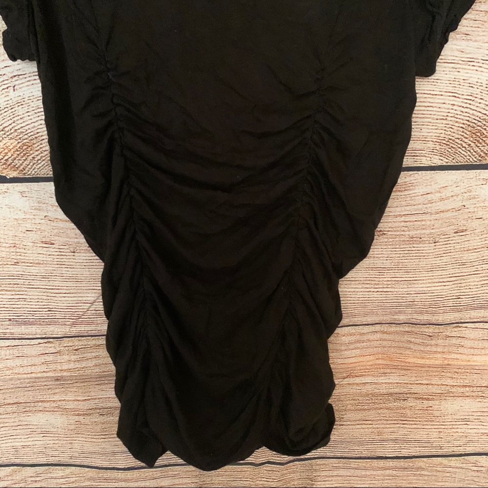 2x$20 Basic Black Maternity Tee - image 2